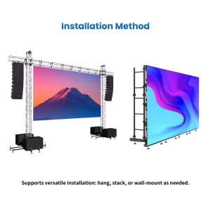 LED Rental Display Installation Method