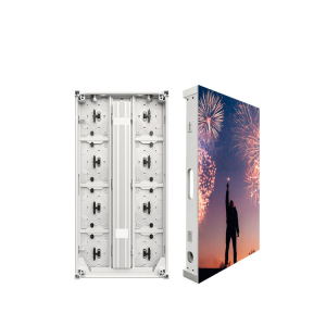 Outdoor 1000 × 500 mm Energy-Saving Die-Cast Aluminum LED Display Screen